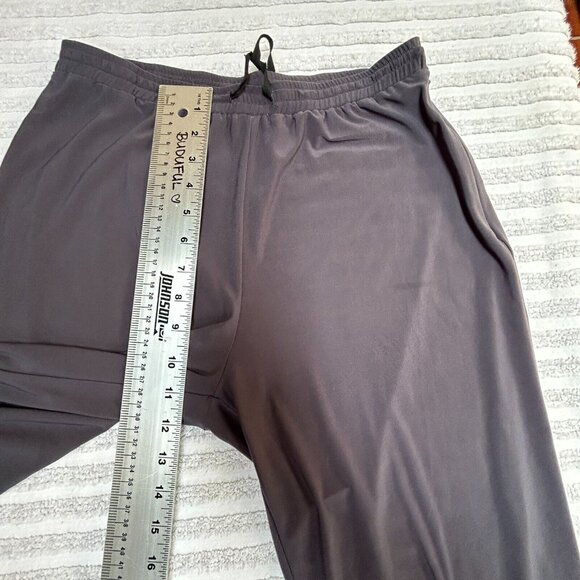 Alain Murati Women's Margot Track Stretch Trousers Jogger Pants Dark Gray Small - Picture 7 of 9